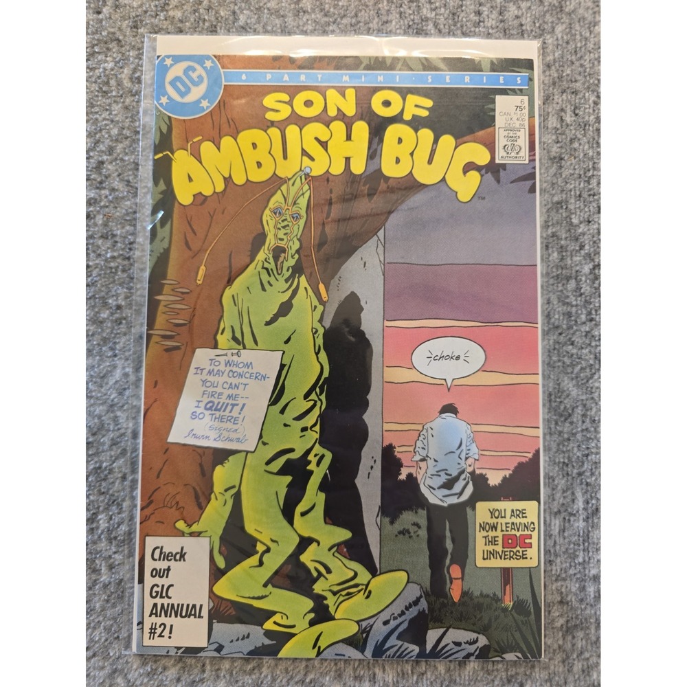 DC Comics Son of Ambush Bug #6 December 1986